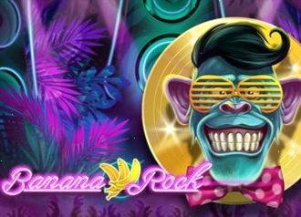 Слот Banana Rock музыканты фрукты